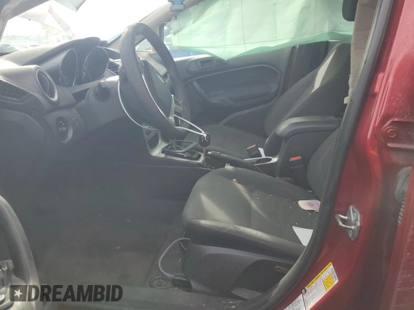 2017 Ford Fiesta SE with VIN 3FADP4BJ4HM125852, listed as a Copart auction lot 89337965 with 134,428 mi miles and Salvage Title. Bid and sale history available at DreamBid. Image 7.