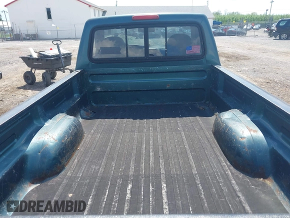 1996 Ford Ranger XL with VIN 1FTCR10A7TTA29919, listed as a IAAI auction lot 42171562 with 237,982 mi miles. Bid and sale history available at carsss.com. Image 8.