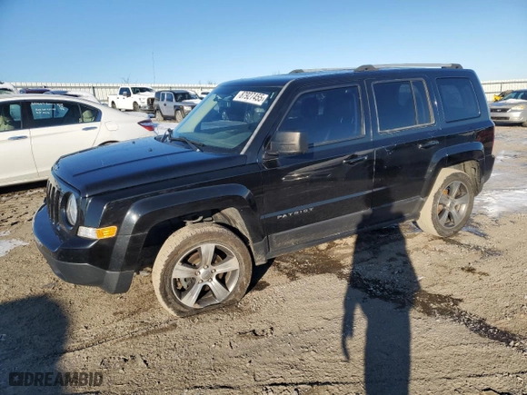 2016 Jeep Patriot High Altitude Edition with VIN 1C4NJRFB4GD581912, listed as a Copart auction lot 87927455 with 178,786 mi miles and Salvage Title. Bid and sale history available at carsss.com. Image 1.