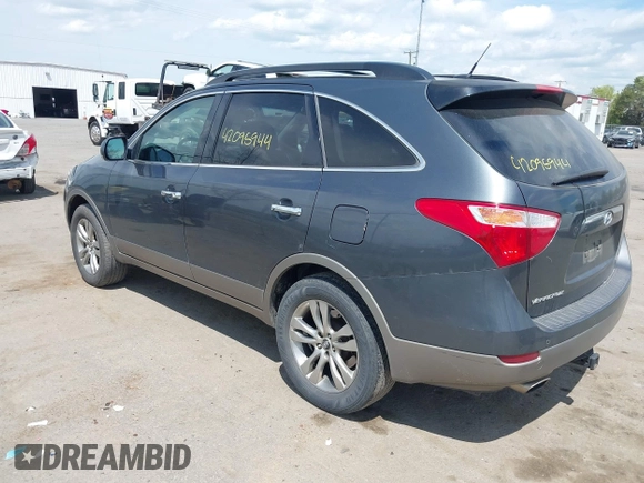 2012 Hyundai Veracruz Limited with VIN KM8NU4CCXCU200559, listed as a IAAI auction lot 42095944 with 321,754 mi miles and . Bid and sale history available at DreamBid. Image 3.