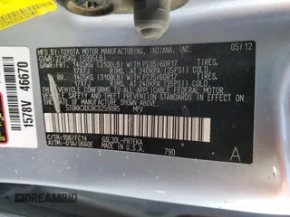 2012 Toyota Sienna LE AAS with VIN 5TDKK3DC8CS259085, listed as a Copart auction lot 73592584 with 198,370 mi miles and Salvage Title. Bid and sale history available at DreamBid. Image 13.