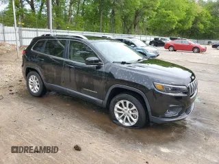 2019 Jeep Cherokee Latitude with VIN 1C4PJMCXXKD432988, listed as a Copart auction lot 52958215 with 65,585 mi miles and Salvage title. Bid and sale history available at DreamBid. Image 4.