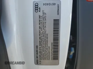 2023 Audi A5 S line Premium Plus z VIN WAUTAAF57PA023392, wystawiony jako Copart lot #61999744 z przebiegiem 3 918 mil mil oraz Szkoda całkowita • Salvage title. Historia ofert i sprzedaży dostępna na DreamBid. Obrazek 13.