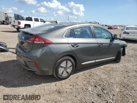 2021 Hyundai Ioniq SE with VIN KMHC75LC6MU257816, listed as a Copart auction lot 77781774 with 70,130 mi miles and Salvage Title. Bid and sale history available at DreamBid. Image 3.