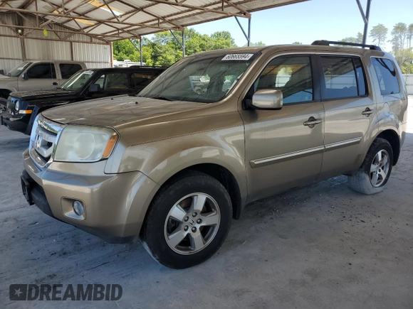 2010 Honda Pilot EX with VIN 5FNYF3H42AB002541, listed as a Copart auction lot 42300605 with Not Provided miles and Salvage Title. Bid and sale history available at carsss.com. Image 1.