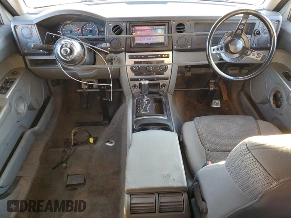 2006 Jeep Commander with VIN 1J8HH48N86C168763, listed as a Copart auction lot 88930175 with 289,933 mi miles and Salvage Title. Bid and sale history available at carsss.com. Image 8.
