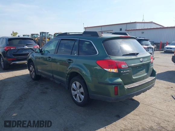 2011 Subaru Outback 2.5i Prem AWP with VIN 4S4BRBCC7B3351047, listed as a IAAI auction lot 40576102 with 130,202 mi miles. Bid and sale history available at carsss.com. Image 3.
