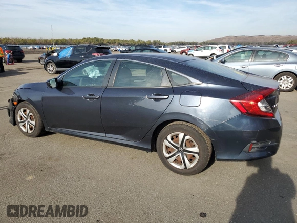 2017 Honda Civic Sedan LX with VIN 2HGFC2F5XHH556826, listed as a Copart auction lot 86706084 with 90,450 mi miles and Salvage Title. Bid and sale history available at carsss.com. Image 2.
