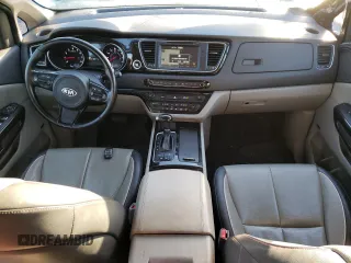 2015 Kia Sedona SX with VIN KNDMC5C14F6038900, listed as a Copart auction lot 44683445 with 166,793 mi miles and Salvage Title. Bid and sale history available at carsss.com. Image 8.