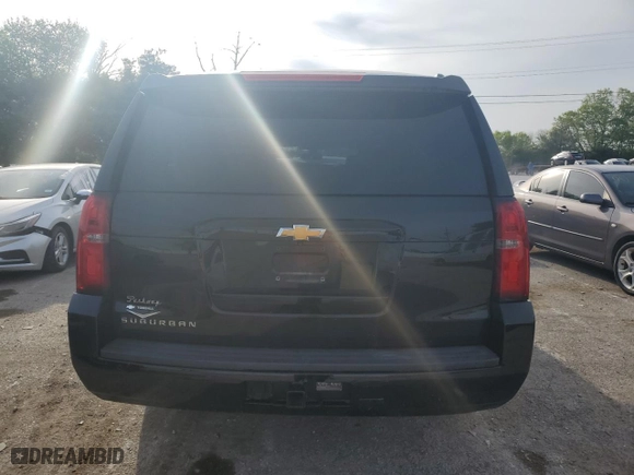 2015 Chevrolet Suburban LS with VIN 1GNSCHKC2FR606272, listed as a Copart auction lot 41428425 with 0 mi miles and Non Repairable. Bid and sale history available at carsss.com. Image 6.