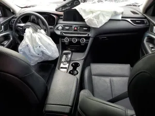2019 Genesis G70 2.0T Advanced with VIN KMTG64LA3KU020510, listed as a Copart auction lot 76745374 with 52,921 mi miles and Non Repairable. Bid and sale history available at carsss.com. Image 8.