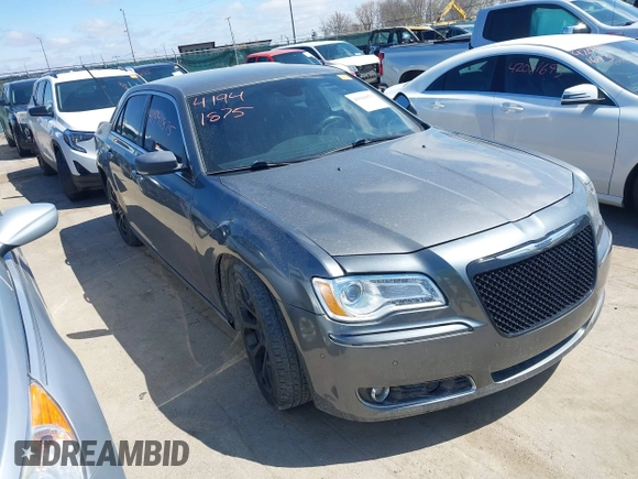 2012 Chrysler 300 S with VIN 2C3CCABG2CH155173, listed as a IAAI auction lot 41941875 with 191,313 mi miles and . Bid and sale history available at DreamBid. Image 1.