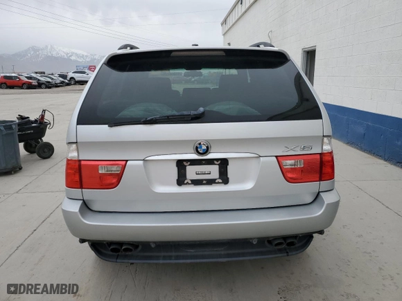 2004 BMW X5 4.4i with VIN 5UXFB53514LV04620, listed as a Copart auction lot 51008225 with 96,077 mi miles and Clean Title. Bid and sale history available at carsss.com. Image 6.