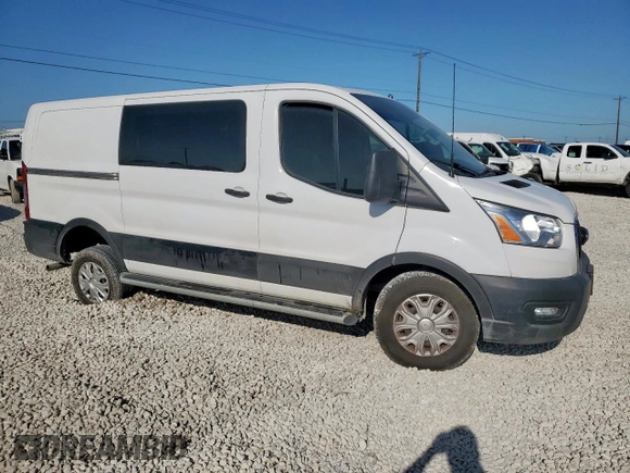 2021 Ford Transit Cargo with VIN 1FTBR1Y80MKA45187, listed as a Copart auction lot 54079915 with 71,922 mi miles and Clean Title. Bid and sale history available at carsss.com. Image 4.