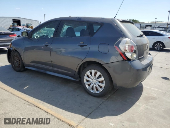 2009 Pontiac Vibe 1SB with VIN 5Y2SP67049Z458291, listed as a Copart auction lot 63234065 with 217,986 mi miles and Salvage title. Bid and sale history available at DreamBid. Image 2.