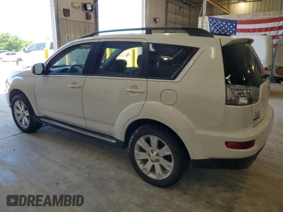 2012 Mitsubishi Outlander SE z VIN JA4AS3AW6CU000949, wystawiony jako Copart lot #58219215 z przebiegiem 220 267 mil mil oraz Czysty tytuł • Clean title. Historia ofert i sprzedaży dostępna na DreamBid. Obrazek 2.