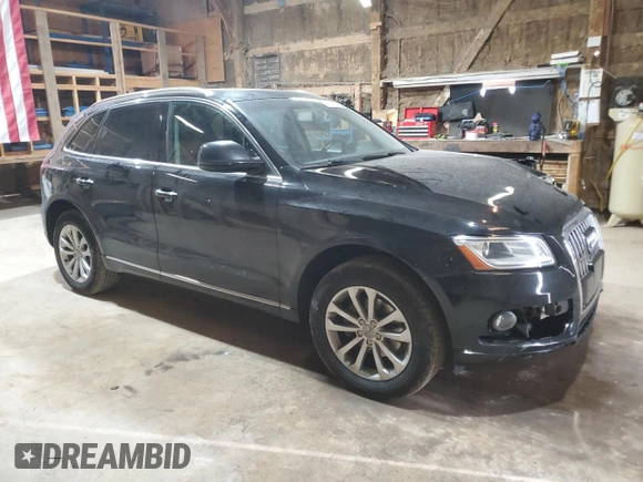 2015 Audi Q5 Premium Plus z VIN WA1LFAFP2FA137251, wystawiony jako Copart lot #81792414 z przebiegiem 82 856 mil mil oraz Szkody całkowita. Historia ofert i sprzedaży dostępna na DreamBid. Obrazek 4.