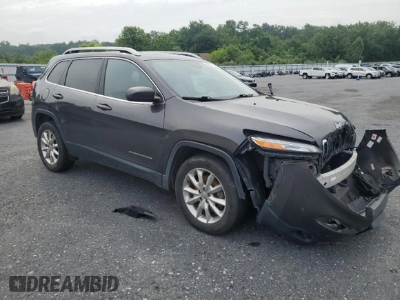 2016 Jeep Cherokee Limited z VIN 1C4PJMDB9GW221327, wystawiony jako Copart lot #64453335 z przebiegiem 139 143 mil mil oraz Szkoda całkowita • Salvage title. Historia ofert i sprzedaży dostępna na DreamBid. Obrazek 4.