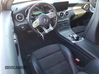 2021 Mercedes-Benz C 43 AMG z VIN W1KWJ6EB9MG094080, wystawiony jako Copart lot #88335805 z przebiegiem 31 142 mil mil oraz Szkoda całkowita • Salvage title. Historia ofert i sprzedaży dostępna na DreamBid. Obrazek 8.