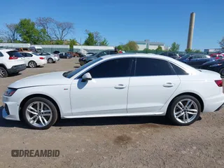 2021 Audi A4 S line Premium with VIN WAUDAAF46MN007457, listed as a IAAI auction lot 42143849 with 43,828 mi miles and . Bid and sale history available at DreamBid. Image 13.