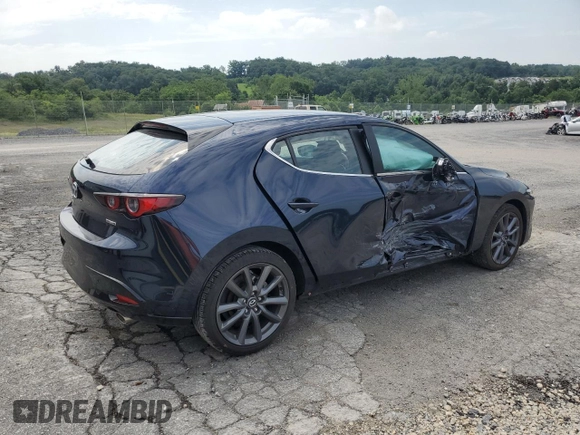 2023 Mazda 3 S Select with VIN JM1BPAKM2P1618984, listed as a Copart auction lot 63008105 with 36,781 mi miles and Salvage title. Bid and sale history available at DreamBid. Image 3.