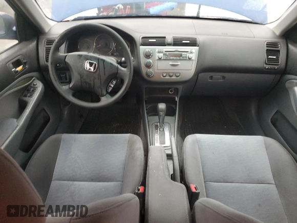 2005 Honda Civic with VIN JHMES96665S017945, listed as a Copart auction lot 82256224 with Not Provided miles and Salvage Title. Bid and sale history available at DreamBid. Image 8.