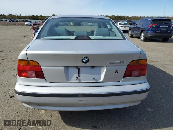 2000 BMW 5 Series 528iA with VIN WBADM6344YGV03599, listed as a Copart auction lot 45281325 with 174,667 mi miles and Salvage Title. Bid and sale history available at carsss.com. Image 6.
