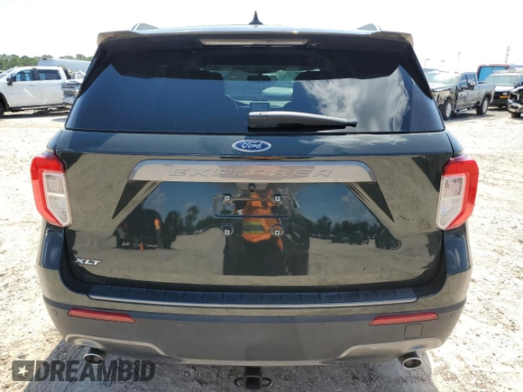 2022 Ford Explorer XLT z VIN 1FMSK7DH5NGC38366, wystawiony jako Copart lot #56390465 z przebiegiem 24 909 mil mil oraz Szkoda całkowita • Salvage title. Historia ofert i sprzedaży dostępna na DreamBid. Obrazek 6.