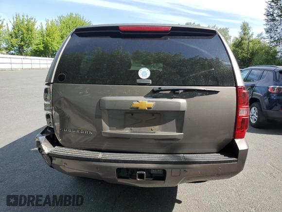 2013 Chevrolet Suburban LT with VIN 1GNSKJE78DR360611, listed as a Copart auction lot 61402685 with 170,864 mi miles and Salvage title. Bid and sale history available at DreamBid. Image 6.