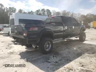 2010 Ford F-350 XL with VIN 1FTWW3BR8AEB39898, listed as a Copart auction lot 43121685 with 249,799 mi miles and Salvage title. Bid and sale history available at DreamBid. Image 3.