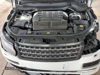 2017 Land Rover Range Rover with VIN SALGW2FEXHA371662, listed as a Copart auction lot 59715995 with 55,365 mi miles and Salvage title. Bid and sale history available at DreamBid. Image 12.