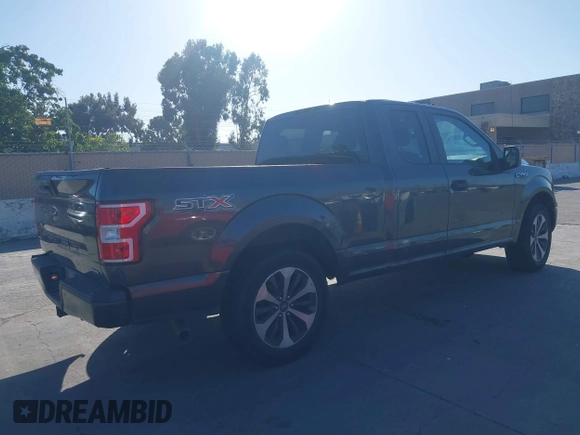 2020 Ford F-150 XL with VIN 1FTEX1CP6LKE65116, listed as a IAAI auction lot 42298966 with 90,255 mi miles and . Bid and sale history available at DreamBid. Image 4.