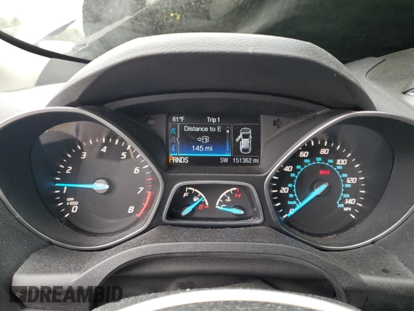 2016 Ford Escape SE with VIN 1FMCU9GX1GUA02833, listed as a Copart auction lot 53895025 with 151,362 mi miles and Salvage Title. Bid and sale history available at carsss.com. Image 9.