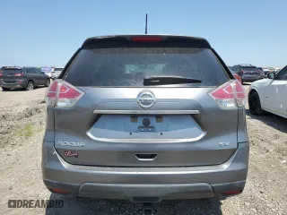 2015 Nissan Rogue S with VIN KNMAT2MT0FP582547, listed as a Copart auction lot 52722645 with 145,961 mi miles and Clean Title. Bid and sale history available at carsss.com. Image 6.