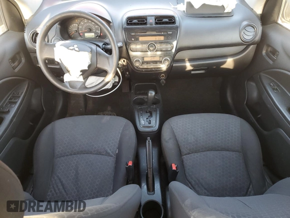 2014 Mitsubishi Mirage DE with VIN ML32A3HJ2EH013672, listed as a Copart auction lot 52453265 with 149,417 mi miles and Salvage title. Bid and sale history available at DreamBid. Image 8.
