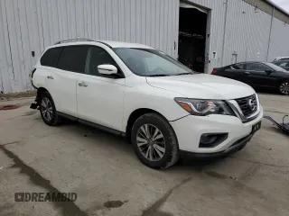 2019 Nissan Pathfinder S with VIN 5N1DR2MM7KC579940, listed as a Copart auction lot 47965875 with 78,477 mi miles and Salvage title. Bid and sale history available at DreamBid. Image 4.