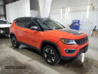 2017 Jeep Compass Trailhawk z VIN 3C4NJDDB4HT640927, wystawiony jako Copart lot #58468415 z przebiegiem 112 583 mil mil oraz Szkoda całkowita • Salvage title. Historia ofert i sprzedaży dostępna na DreamBid. Obrazek 4.