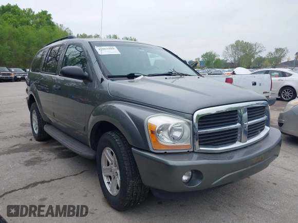 2005 Dodge Durango SLT with VIN 1D4HB48N75F527013, listed as a IAAI auction lot 42065989 with 164,786 mi miles and . Bid and sale history available at DreamBid. Image 1.