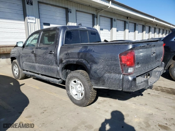 2021 Toyota Tacoma 4WD SR with VIN 3TMCZ5AN7MM425213, listed as a Copart auction lot 43060095 with 50,031 mi miles and Salvage Title. Bid and sale history available at carsss.com. Image 2.