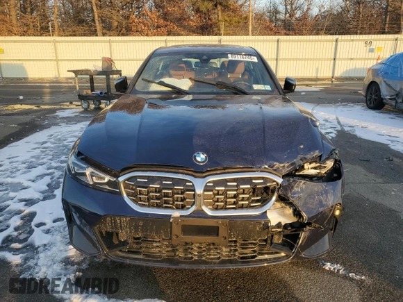 2024 BMW 3 Series M340i xDrive with VIN 3MW49FF08R8E47970, listed as a Copart auction lot 89116745 with 7,898 mi miles and Salvage Title. Bid and sale history available at carsss.com. Image 5.