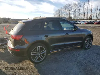2016 Audi SQ5 Premium Plus with VIN WA1CCAFP4GA104925, listed as a Copart auction lot 47077555 with 64,787 mi miles and Salvage Title. Bid and sale history available at carsss.com. Image 3.