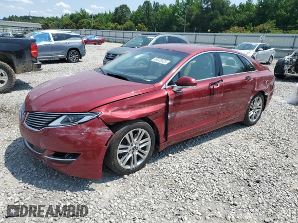 2015 Lincoln MKZ with VIN 3LN6L2G93FR619245, listed as a Copart auction lot 59220525 with 231,014 mi miles and Salvage title. Bid and sale history available at DreamBid. Image 1.