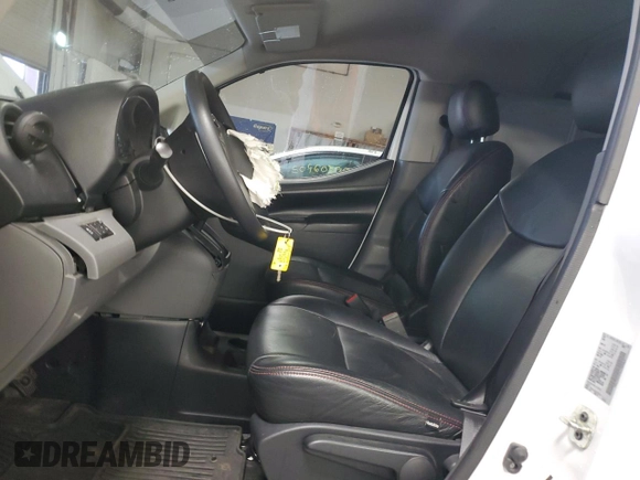 2020 Nissan NV200 S with VIN 3N6CM0KN9LK709367, listed as a Copart auction lot 50824245 with 34,429 mi miles and Salvage title. Bid and sale history available at DreamBid. Image 7.