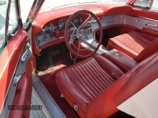 1961 Ford Thunderbird with VIN 1Y73Z112797, listed as a Copart auction lot 77574894 with 22,246 mi miles and Salvage Title. Bid and sale history available at DreamBid. Image 8.