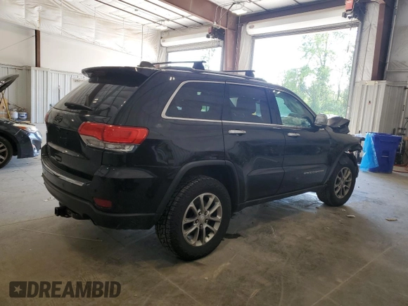 2016 Jeep Grand Cherokee Limited with VIN 1C4RJFBG8GC488589, listed as a Copart auction lot 62661705 with 184,918 mi miles and Non repairable. Bid and sale history available at DreamBid. Image 3.