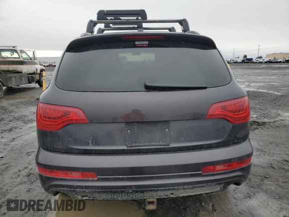 2013 Audi Q7 3.0T S line Prestige with VIN WA1DGAFEXDD005236, listed as a Copart auction lot 45141745 with 188,772 mi miles and Salvage Title. Bid and sale history available at carsss.com. Image 6.