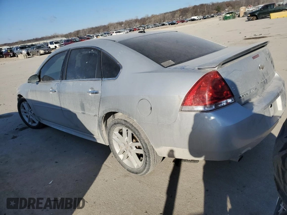 2012 Chevrolet Impala LTZ with VIN 2G1WC5E32C1171240, listed as a Copart auction lot 84490854 with 193,799 mi miles and Salvage Title. Bid and sale history available at DreamBid. Image 2.