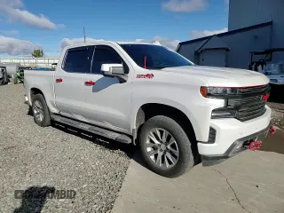 2020 Chevrolet Silverado 1500 High Country with VIN 1GCUYHEL7LZ275649, listed as a Copart auction lot 41437625 with 45,243 mi miles and Clean Title. Bid and sale history available at carsss.com. Image 14.