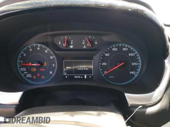 2020 Chevrolet Traverse LS with VIN 1GNERFKW4LJ297991, listed as a Copart auction lot 50043035 with 108,189 mi miles and Salvage Title. Bid and sale history available at carsss.com. Image 9.