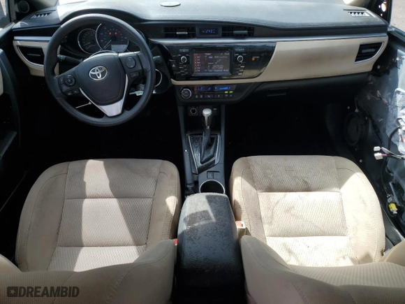 2016 Toyota Corolla L with VIN 2T1BURHE7GC485495, listed as a Copart auction lot 49124365 with 107,793 mi miles and Salvage Title. Bid and sale history available at carsss.com. Image 8.